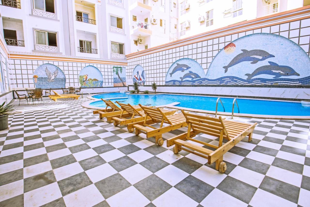 Rare New Marina Hotspot With Pool & Fast Free Wifi Apartment Hurghada Luaran gambar